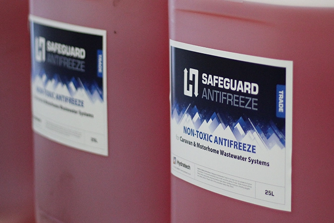 Hydratech launches Safeguard antifreeze range for caravans and motorhomes